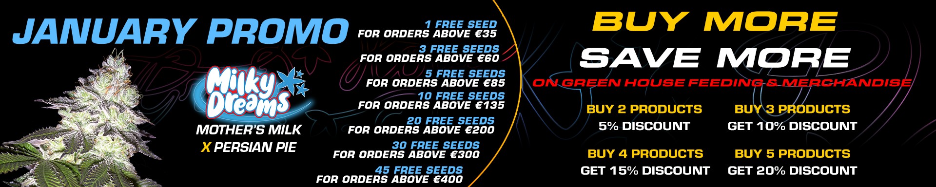 Promo January 2026 Milky Dreams