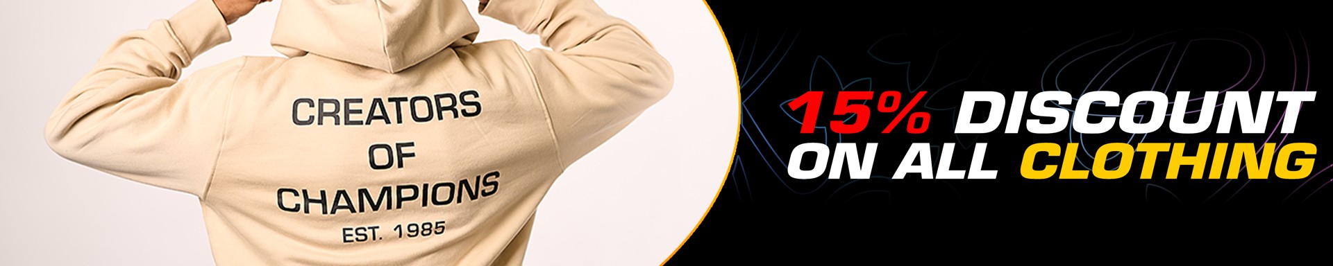 October Promo 2025 Clothing 15% off