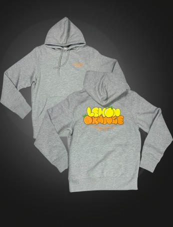 GH Hoody Lemon Orange - Grey