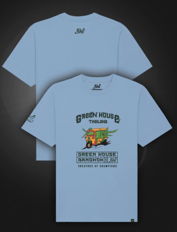 Green House T-Shirt Light Blue TUKTUK